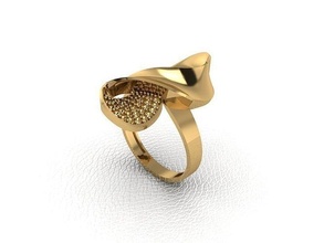 anel 182 ouro moda beleza diamante Casamento jóia jóias joalheria pingente noivado casamento platina imprimível prata gema celebração 3d print model - Mito3D