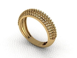 ring 183 gold mode schönheit diamant hochzeit juwel schmuck anhänger verlobungsring ehe platin druckbar engagement silber feier ringe 3d print model - Mito3D