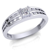 ring 18 juwel hochzeit engagement schmuck druckbar diamant silber gold engagem mode sterling schönheit halskette cad ringe 3d print model - Mito3D