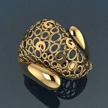 anel de 19 ouro gem o engajamento sterling casamento jóias jóia moda beleza prata a printable brilhantes diamante noivado safira brillant vestuário ruby anéis 3d print model - Mito3D