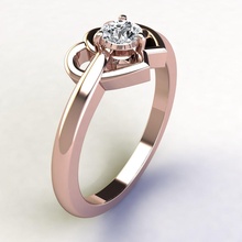 Ring 196 Juwel Hochzeit Engagement Diamant Schmuck druckbar Silber Gold Kleidung brillant Saphir Mode Schönheit Sterling Ringe 3d print model - Mito3D