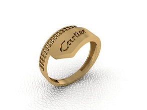 anillo 201 oro moda belleza diamante boda joya joyería colgante pendiente compromiso matrimonio platino imprimible plata celebracion anillos 3d print model - Mito3D