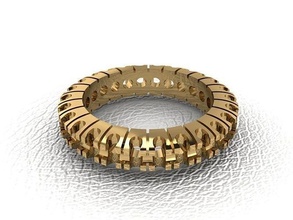 bague 201 or mode beauté diamant mariage bijou bijoux pendentif fiançailles platine imprimable engagement argent gemme fête 3d print model - Mito3D