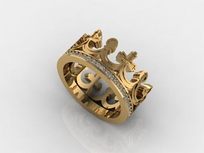 bague 20 bijoux or joyau de l'anneau les anneaux 3d print model - Mito3D