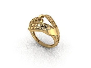 anillo 219 oro Moda belleza diamante Boda joya joyería colgante pendiente colgantes 3d print model - Mito3D
