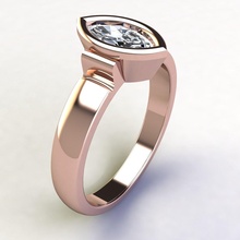 Ring 221 Juwel Hochzeit Engagement Diamant Schmuck druckbar Silber Gold Kleidung brillant Saphir Mode Schönheit Sterling Ringe 3d print model - Mito3D