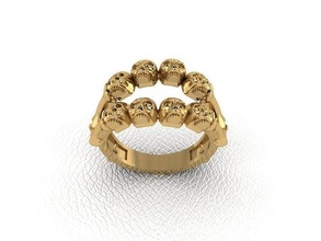Ring 221 Gold Mode Schönheit Diamant Hochzeit Juwel Schmuck Anhänger Verlobungsring Ehe Platin druckbar Engagement Silber Feier Modering 3d print model - Mito3D