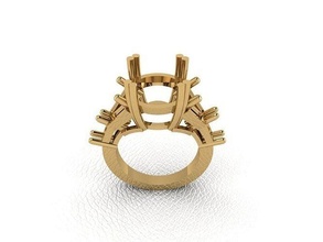 ring 222 gold mode schönheit diamant hochzeit juwel schmuck anhänger verlobungsring ehe platin druckbar engagement silber feier modering ringe 3d print model - Mito3D