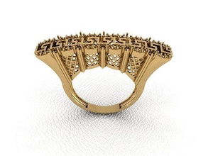 squillare 224 oro moda bellezza diamante nozze gioiello gioielleria pendente anello fidanzamento matrimonio platino stampabile fidanzamento argento gemma celebrazione anelli 3d print model - Mito3D