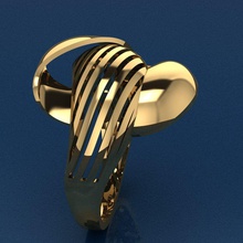 ring 22 Schmuck gold Mode-ring Mode-Schönheit Diamant-ring Hochzeit Juwel Silber diamond Anhänger Halskette engagement rhino cad gem Mode Ringe 3d print model - Mito3D