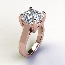 Ring 225 Juwel Hochzeit Engagement Diamant Schmuck druckbar Silber Gold Kleidung brillant Saphir Mode Schönheit Sterling Ringe 3d print model - Mito3D