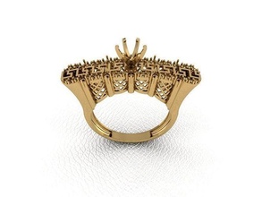 yüzük 228 altın moda güzellik elmas düğün mücevher takı kolye nişan yüzüğü evlilik platin yazdırılabilir gümüş kutlama 3d print model - Mito3D