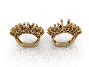 bague 228 or mode beauté diamant mariage bijou bijoux pendentif fiançailles platine imprimable engagement argent gemme fête 3d print model - Mito3D