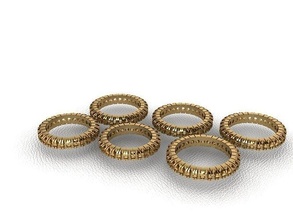 anel 235 ouro moda beleza diamante Casamento jóia jóias joalheria pingente noivado casamento platina imprimível prata gema celebração 3d print model - Mito3D