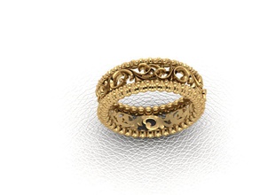 ring 23 hochzeit juwel diamant schmuck edelstein platin gold silber diamanten brillant ringe edelsteine frau dame mädchen 3d print model - Mito3D