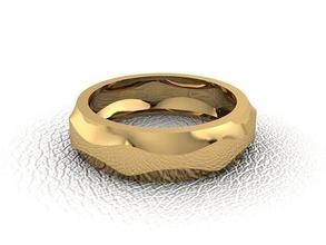 ring 236 gold mode schönheit diamant hochzeit juwel schmuck anhänger verlobungsring ehe platin druckbar engagement silber feier modering ringe 3d print model - Mito3D