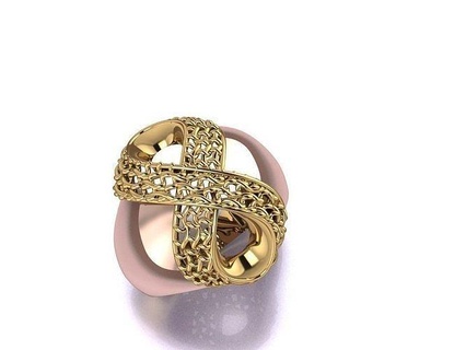 squillare 24 gioielleria anelli oro stampabile diamante argento gioiello nozze Fidanzamento gemma moda bellezza 3d print model - Mito3D