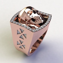 bague 246 bijou gemme mariage engagement diamant bijoux imprimable argent or vêtements brillant saphir mode beauté sterling anneaux 3d print model - Mito3D