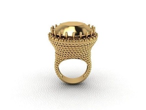 Ring 250 Gold Mode Schönheit Diamant Hochzeit Juwel Schmuck engagem Ringe 3d print model - Mito3D