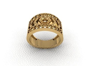 Ring 250 Gold Mode Schönheit Diamant Hochzeit Juwel Schmuck Anhänger Verlobungsring Ehe Platin druckbar Engagement Silber Feier 3d print model - Mito3D