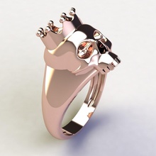 Ring 250 Juwel Hochzeit Engagement Diamant Schmuck druckbar Silber Gold Kleidung brillant Saphir Mode Schönheit Sterling Ringe 3d print model - Mito3D