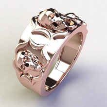 Ring 251 Juwel Hochzeit Engagement Diamant Schmuck druckbar Silber Gold Kleidung brillant Saphir Mode Schönheit Sterling Ringe 3d print model - Mito3D