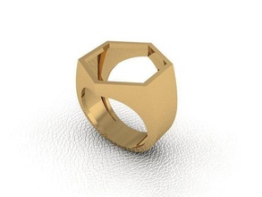 anel 251 ouro diamante casamento jóia jóias moda beleza joalheria pingente noivado platina imprimível prata gema celebração argolas 3d print model - Mito3D