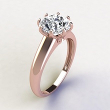 bague 253 bijou gemme mariage engagement diamant bijoux imprimable argent or vêtements brillant saphir mode beauté sterling anneaux 3d print model - Mito3D