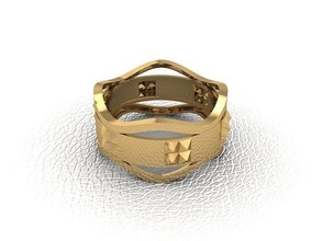 bague 259 or mode beauté diamant mariage bijou bijoux engagem anneaux 3d print model - Mito3D