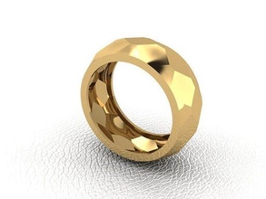 ring 259 gold mode schönheit diamant hochzeit juwel schmuck anhänger verlobungsring ehe platin druckbar engagement silber feier modering ringe 3d print model - Mito3D