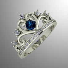 anillo 29 joyería joya oro Moda anillos imprimible diamante belleza plata platino prototipos Boda compromiso zafiro gemas precioso brillante 3d print model - Mito3D