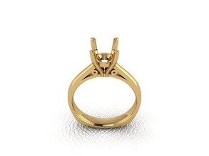 anel 299 ouro moda beleza diamante casamento jóia jóias joalheria pingente noivado casamento platina imprimível prata gema celebração argolas 3d print model - Mito3D