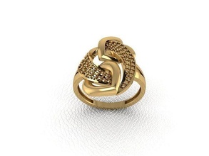 squillare 30 oro moda bellezza diamante nozze gioiello gioielleria pendente anello fidanzamento matrimonio platino stampabile fidanzamento argento gemma celebrazione anelli 3d print model - Mito3D