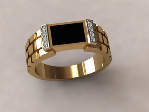 ring 31 Schmuck 3d drucken gold Silber finger Anhänger - Armband hand Schädel spider Halskette headset Hochzeit engagement Runen Reifen Ringe 3d print model - Mito3D