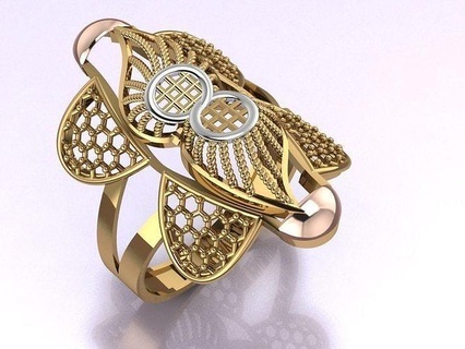 Ring 31 Schmuck Ringe Gold druckbar Diamant Silber Juwel Hochzeit Engagement Mode Schönheit 3d print model - Mito3D