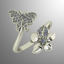 anello 32 gioielli preziosi di lusso regalo accessorio oro argento gioiello stampabile diamanti moda compleanno 3dring 3ddiamond 3djewelry 3d 3djewel 3djewellery anelli 3d print model - Mito3D