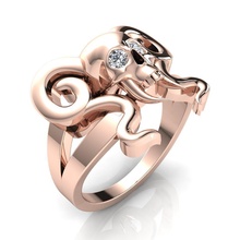 Ring 343 Juwel Hochzeit Engagement Diamant Schmuck druckbar Silber Gold Kleidung brillant Saphir Mode Schönheit Sterling Ringe 3d print model - Mito3D