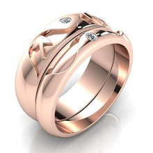 Ring 345 Juwel Hochzeit Engagement Diamant Schmuck druckbar Silber Gold Kleidung brillant Saphir Mode Schönheit Sterling Ringe 3d print model - Mito3D