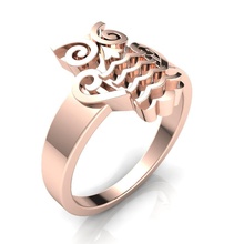 Ring 348 Juwel Hochzeit Engagement Diamant Schmuck druckbar Silber Gold Kleidung brillant Saphir Mode Schönheit Sterling Ringe 3d print model - Mito3D