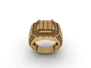 squillare 360 oro moda bellezza diamante nozze gioiello gioielleria pendente anello fidanzamento matrimonio platino stampabile argento gemma celebrazione anelli 3d print model - Mito3D