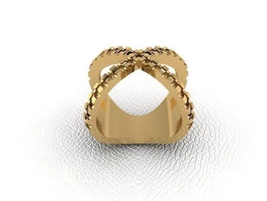ring 36 gold mode schönheit diamant hochzeit juwel schmuck anhänger verlobungsring ehe platin druckbar engagement silber feier ringe 3d print model - Mito3D