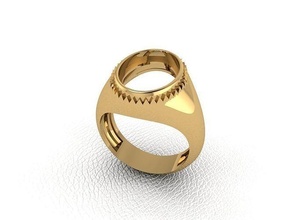 ring 365 gold mode schönheit diamant hochzeit juwel schmuck anhänger verlobungsring ehe platin druckbar engagement silber feier ringe 3d print model - Mito3D