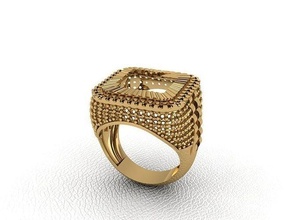 anel 371 ouro moda beleza diamante Casamento jóia jóias joalheria pingente noivado casamento platina imprimível prata gema celebração 3d print model - Mito3D