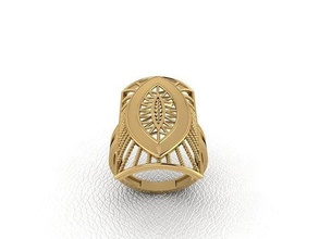 ring 376 gold mode schönheit diamant hochzeit juwel schmuck anhänger verlobungsring ehe platin druckbar engagement silber feier ringe 3d print model - Mito3D