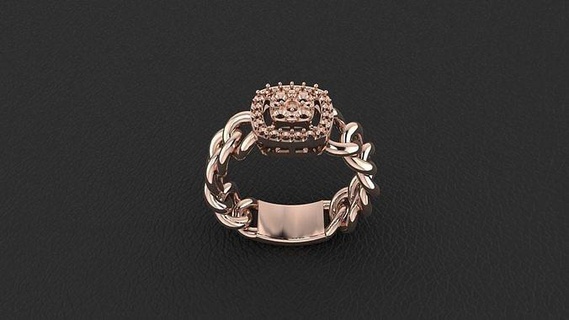 yüzük 382 altın moda güzellik elmas düğün mücevher takı kolye nişan yüzüğü evlilik platin yazdırılabilir gümüş kutlama yüzükler 3d print model - Mito3D