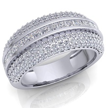 yüzük 38 mücevher düğün nişan yazdırılabilir elmas gümüş altın takı angagem moda sterlin güzellik kolye beyaz yüzükler 3d print model - Mito3D