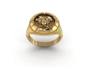 Ring 38 Gold Mode Schönheit Diamant Hochzeit Juwel Schmuck Anhänger Verlobungsring Ehe Platin druckbar Engagement Silber 3d print model - Mito3D