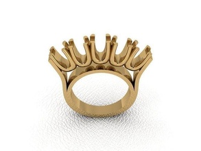 Ring 39 Gold Mode Schönheit Diamant Hochzeit Juwel Schmuck Anhänger Verlobungsring Ehe Platin druckbar Engagement Silber Feier 3d print model - Mito3D