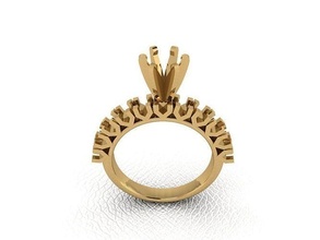 anel 391 ouro moda beleza diamante Casamento jóia jóias joalheria pingente noivado casamento platina imprimível prata gema celebração 3d print model - Mito3D