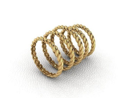 anillo 392 oro Moda belleza diamante Boda joya joyería colgante pendiente compromiso matrimonio platino imprimible plata celebracion anillos 3d print model - Mito3D